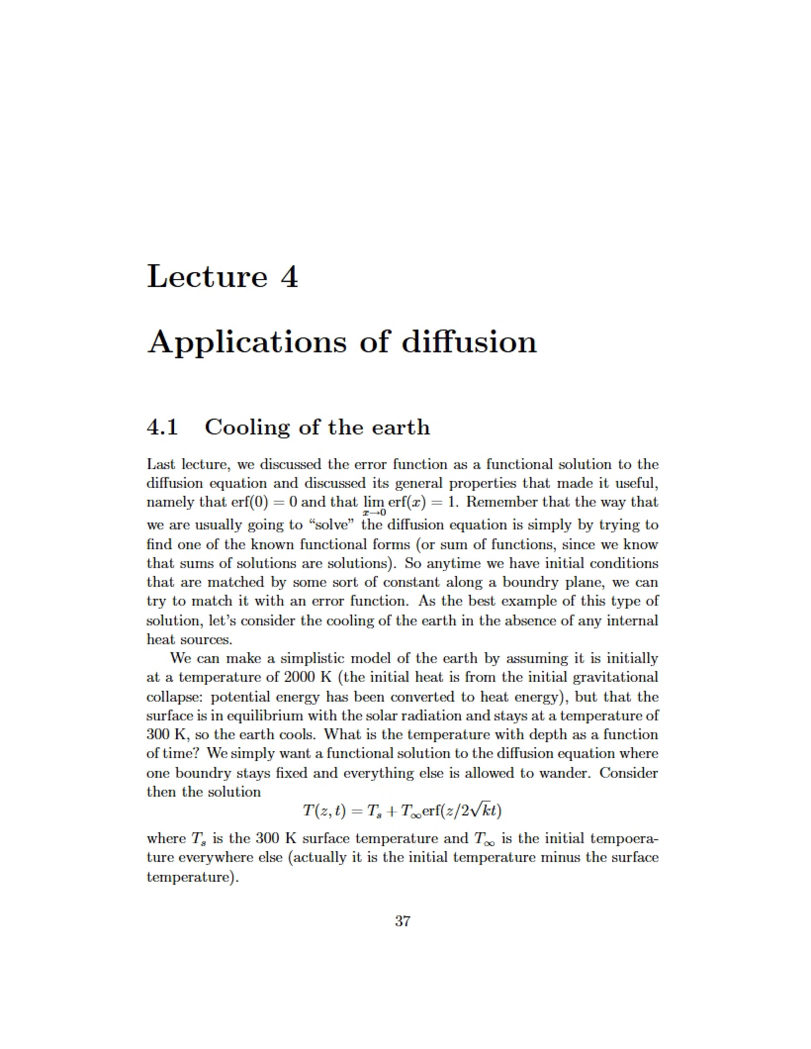 Diffusion Applications