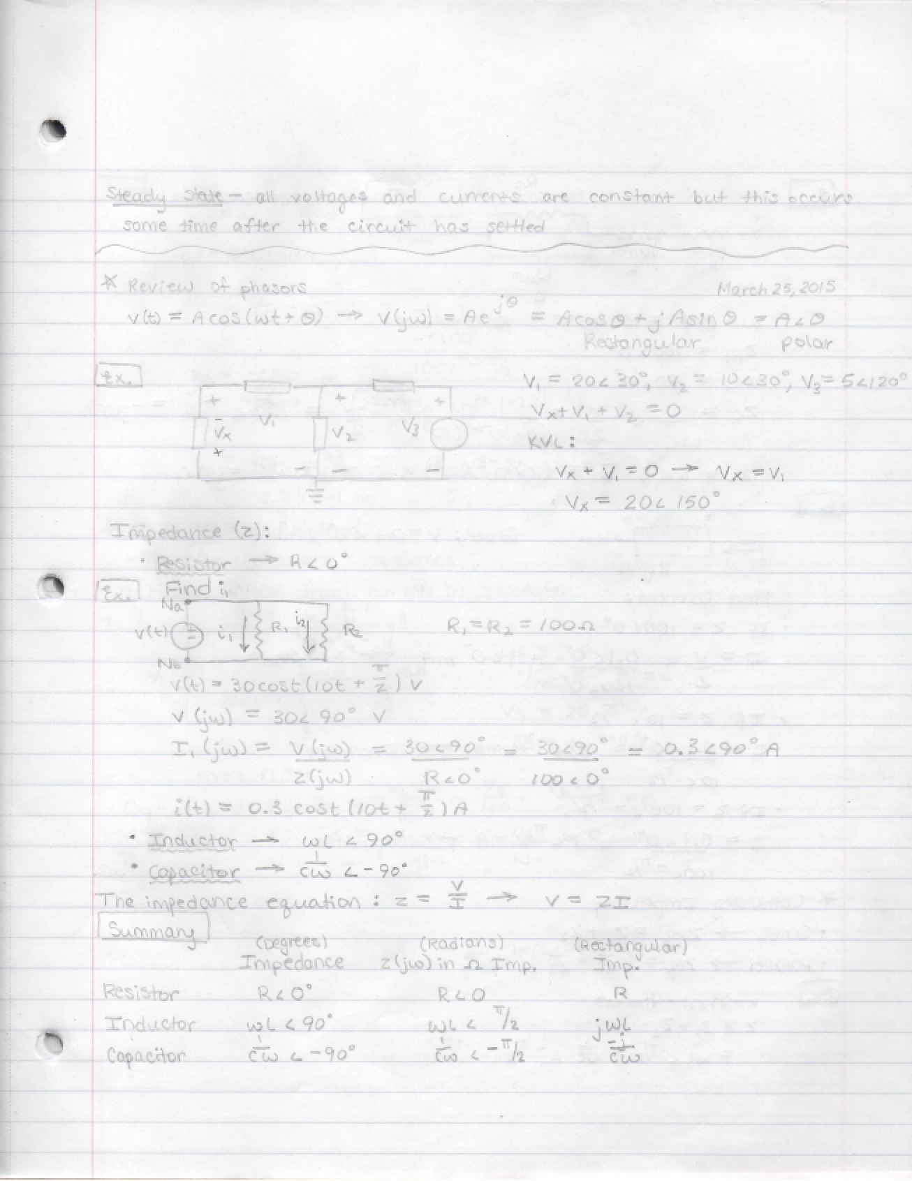 Course Notes Part Five