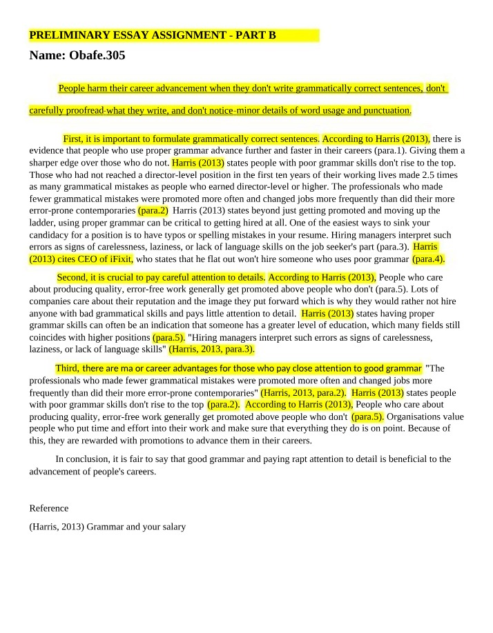 Career Advantages of Attention to Detail and Good Grammar