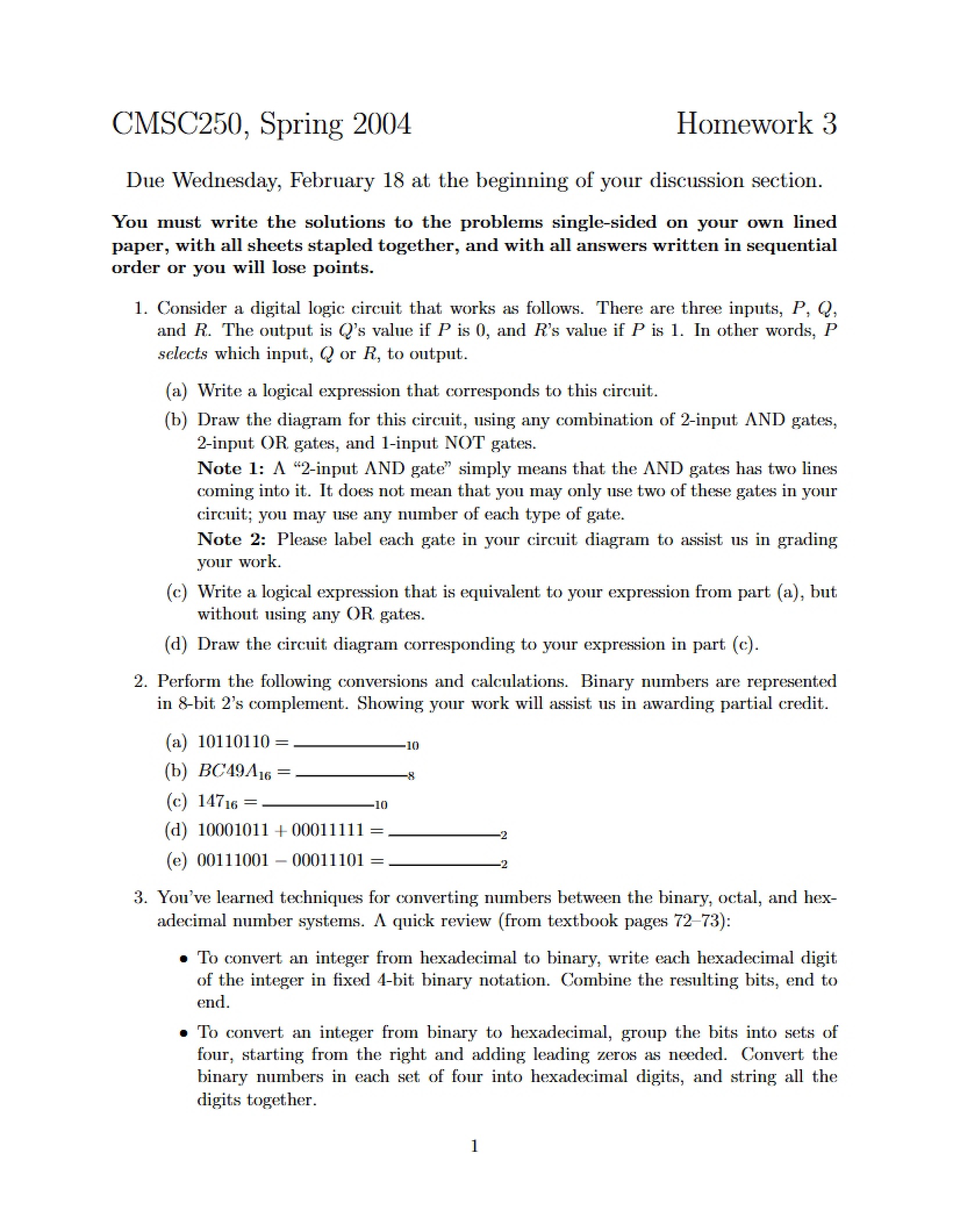 Assignment 3