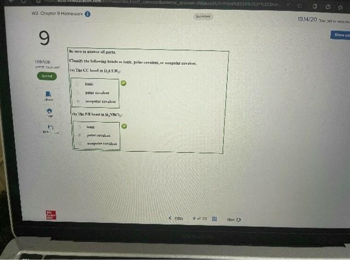 Week 2 - Chapter 9 Homework