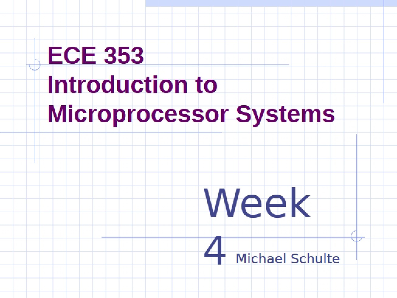 ECE 353 Course Notes