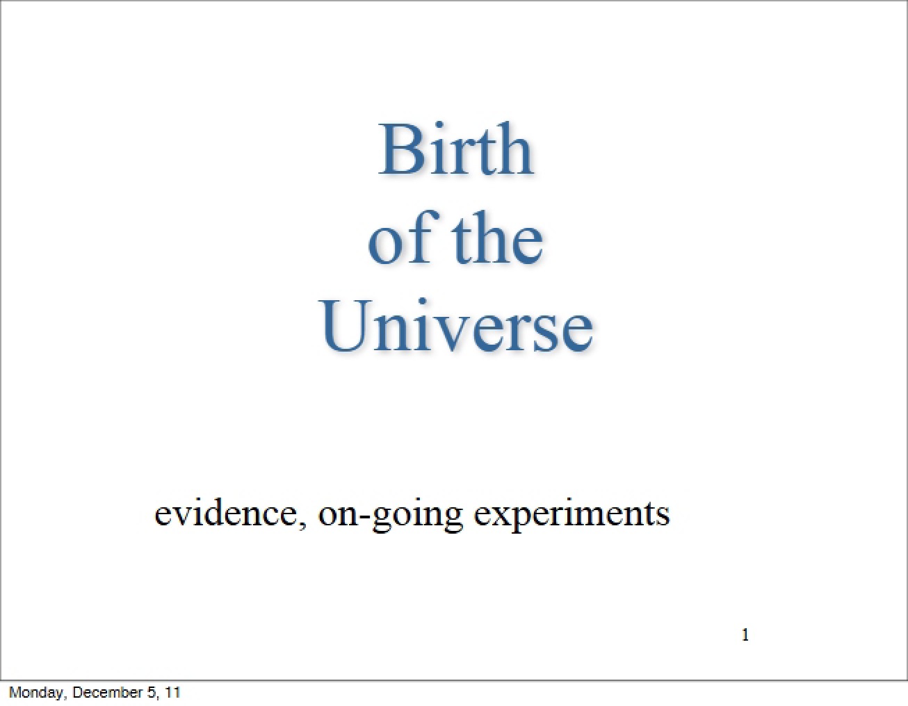 Astronomy Lecture 18