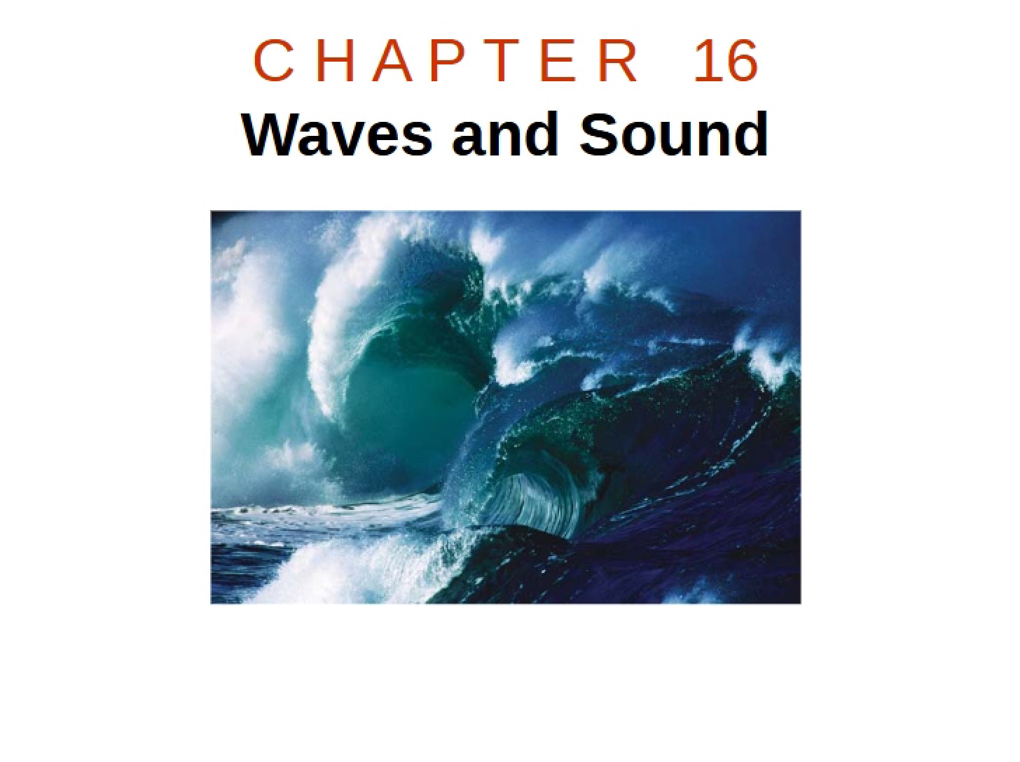 Sound and Waves