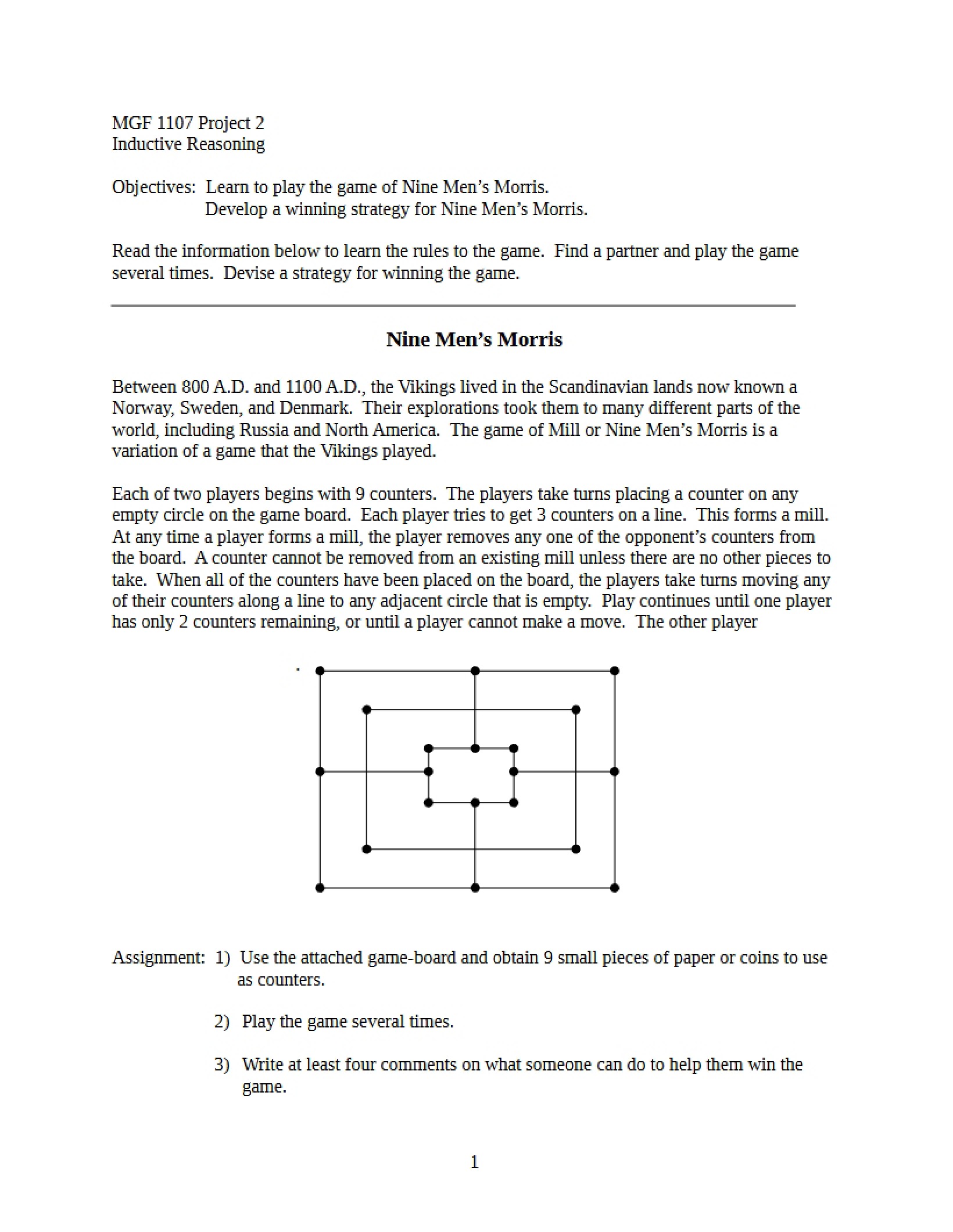 Reasoning via Induction