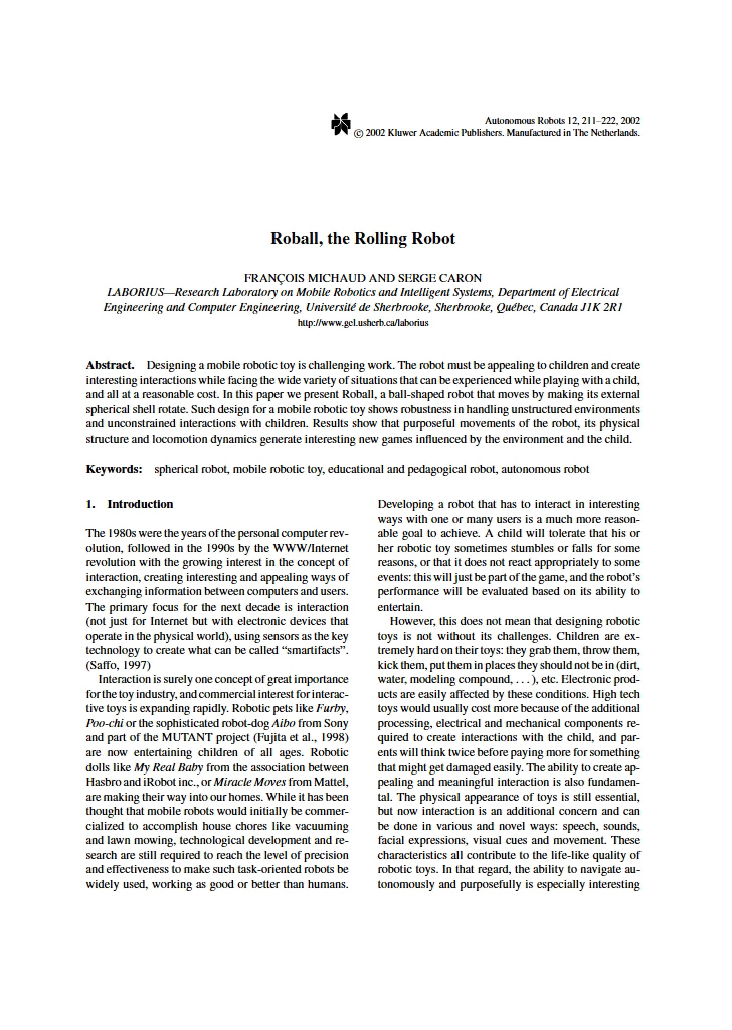 Roball Research