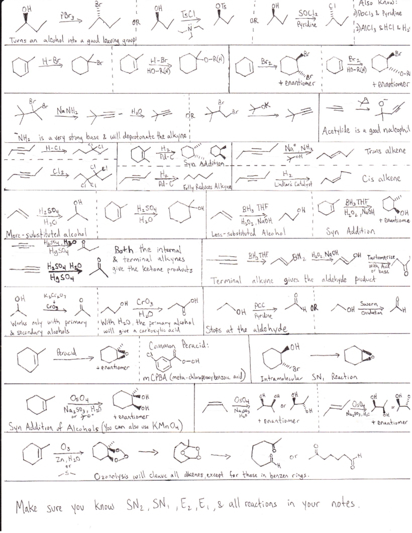 Organic Chemistry Notes
