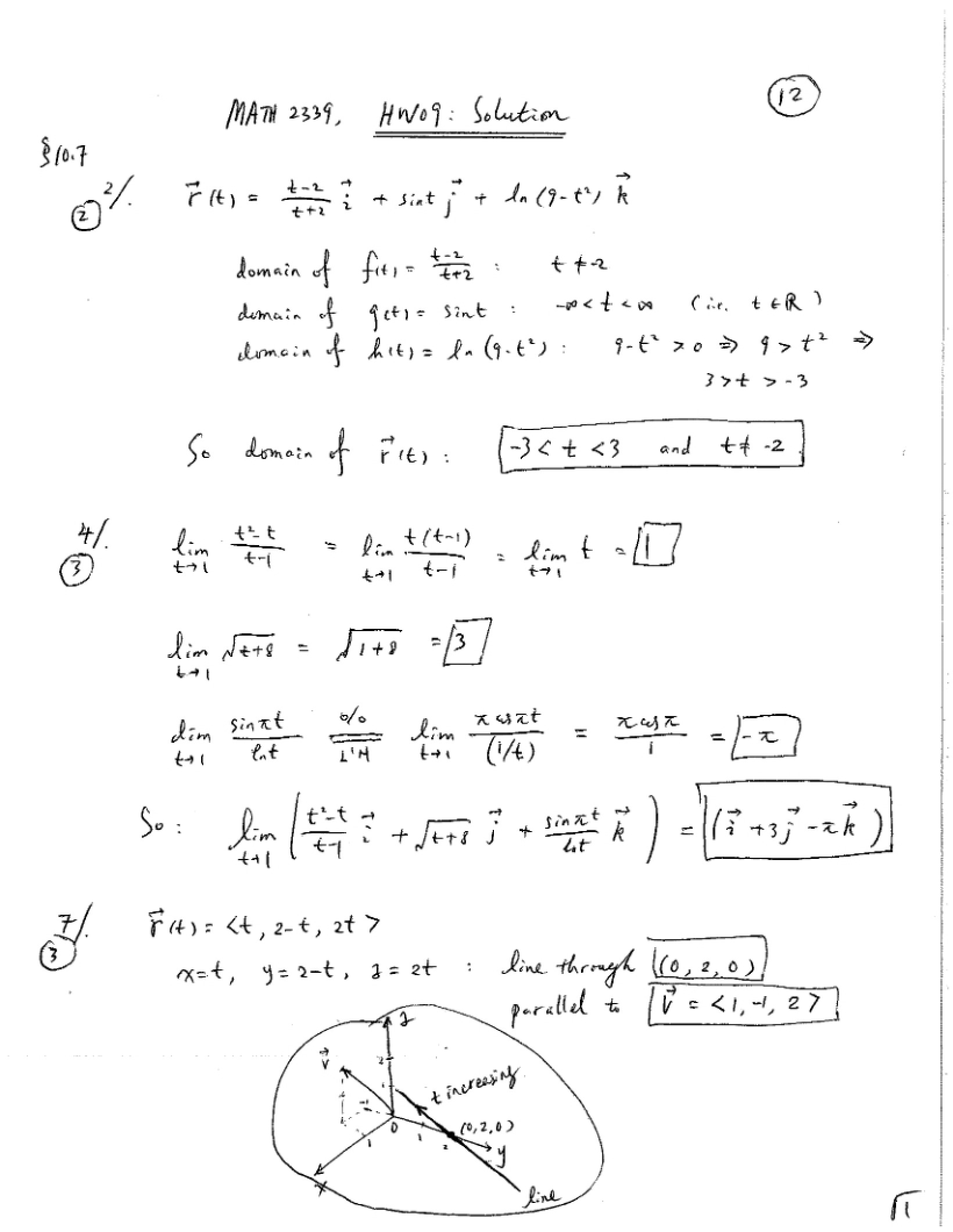 Homework 09 Solution (Part 1)