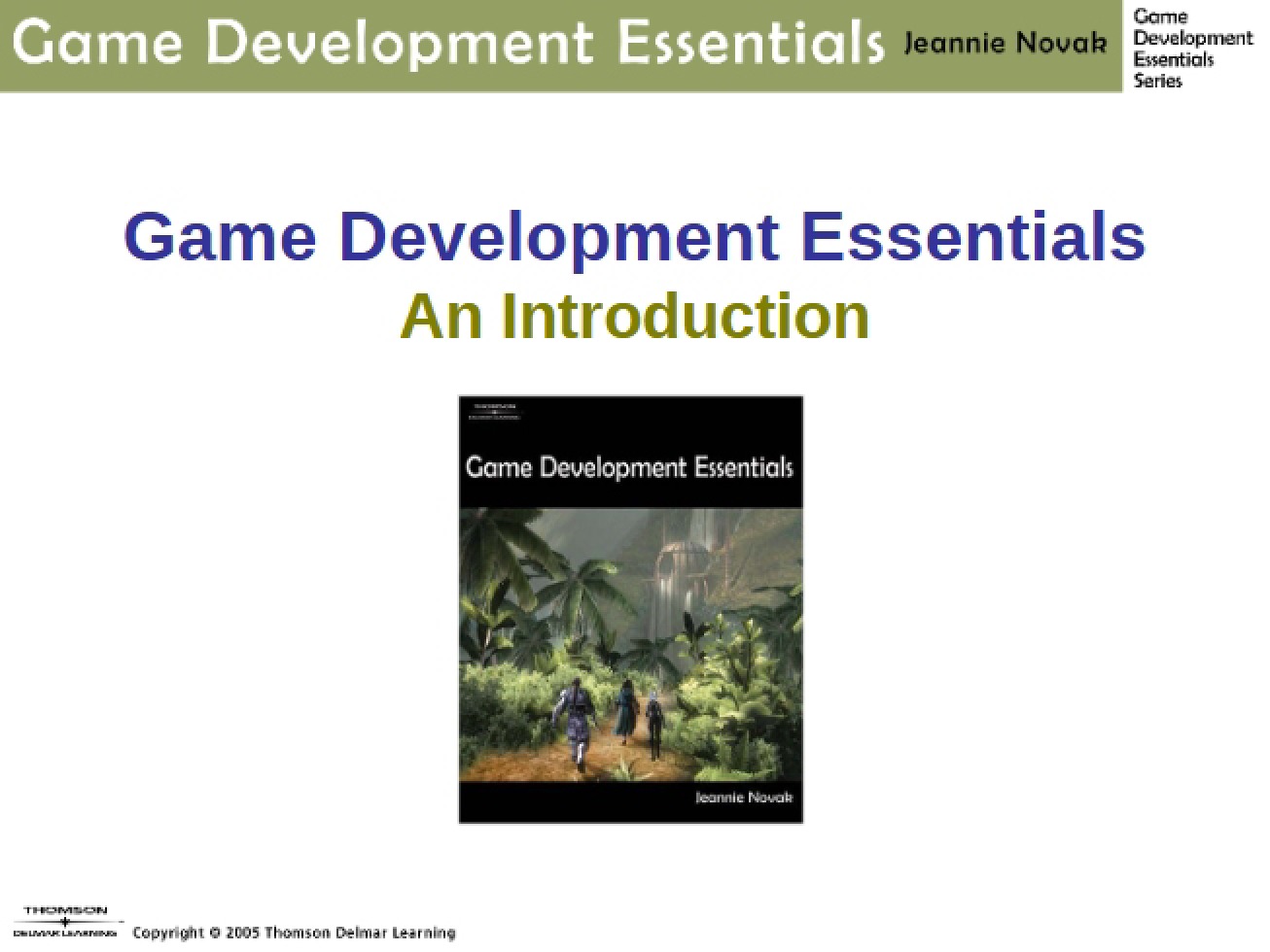 Guide to Game Development Essentials
