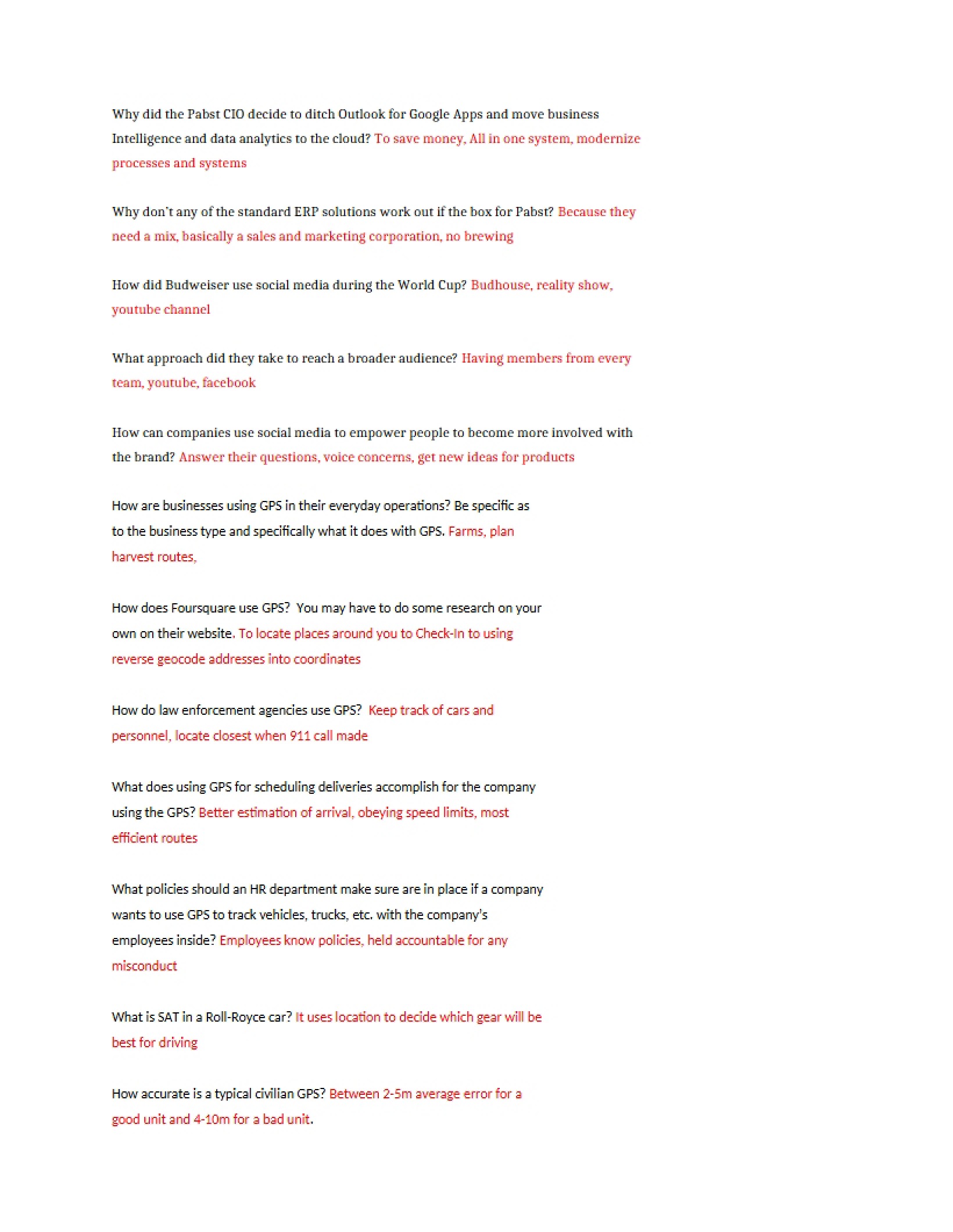 Notes on Algorithms
