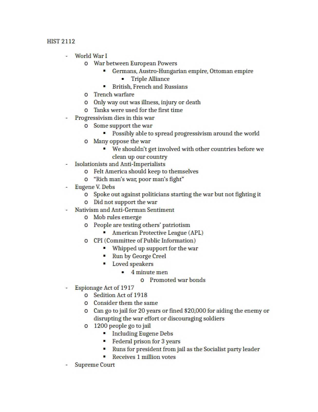 Tenth Lecture