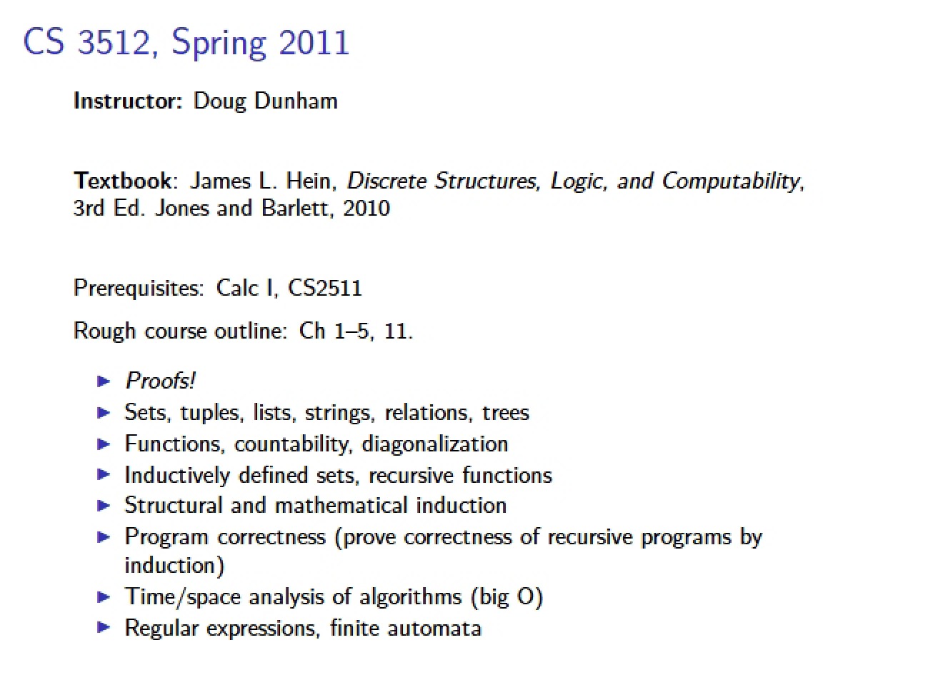 Statement Logical Forms