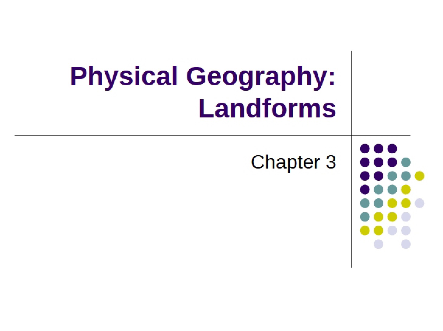 Chapter Three Study Notes