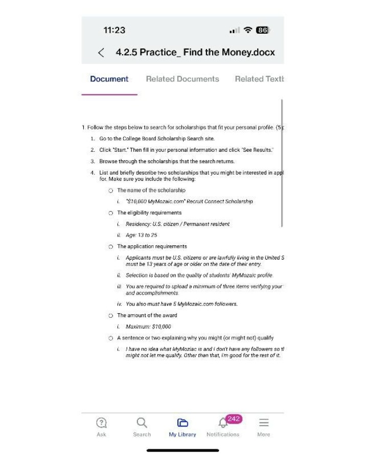 Find the Money - Practice 4.2.5