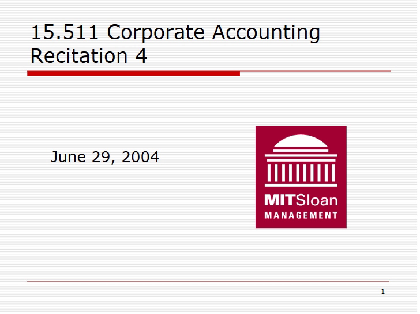 Analysis of Financial Statements