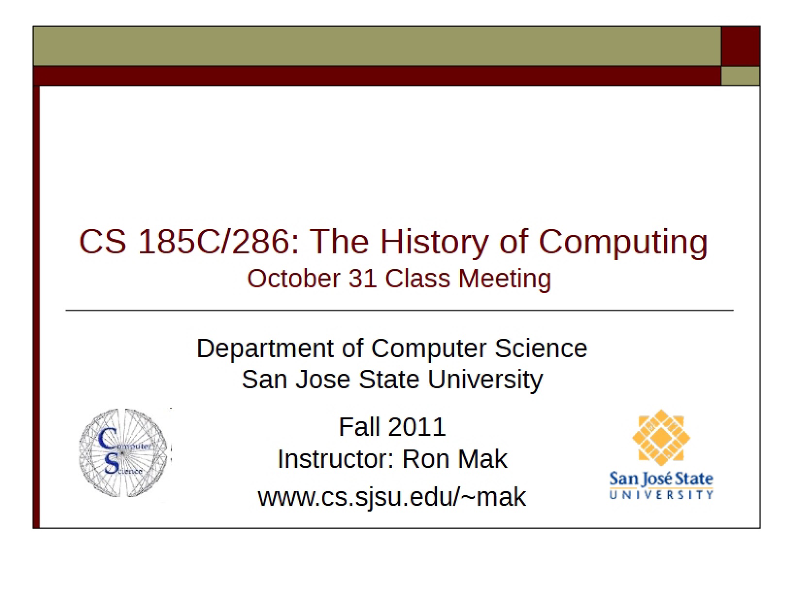 History of Computing Technology