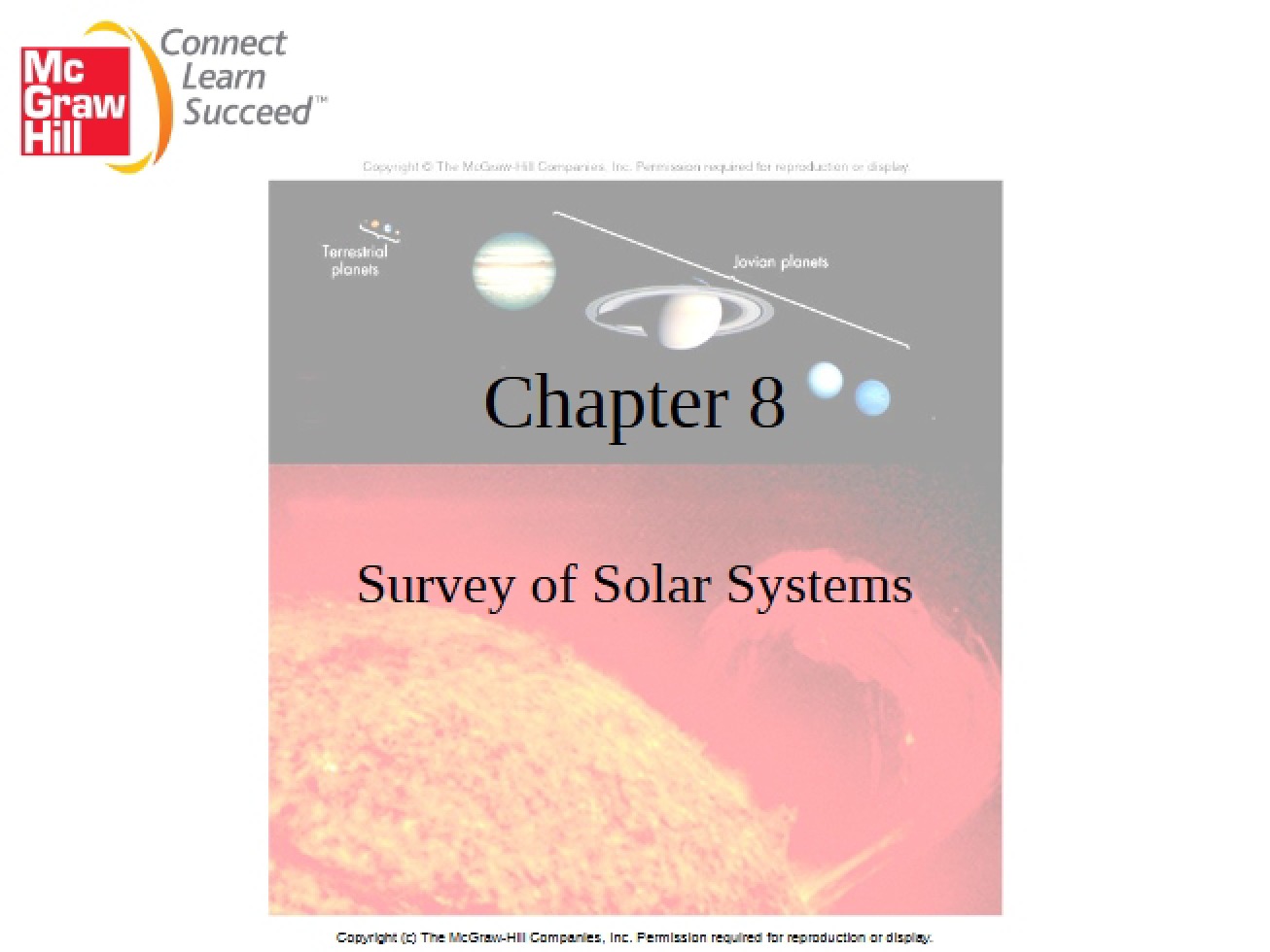 Chapter Eight Solar System Survey