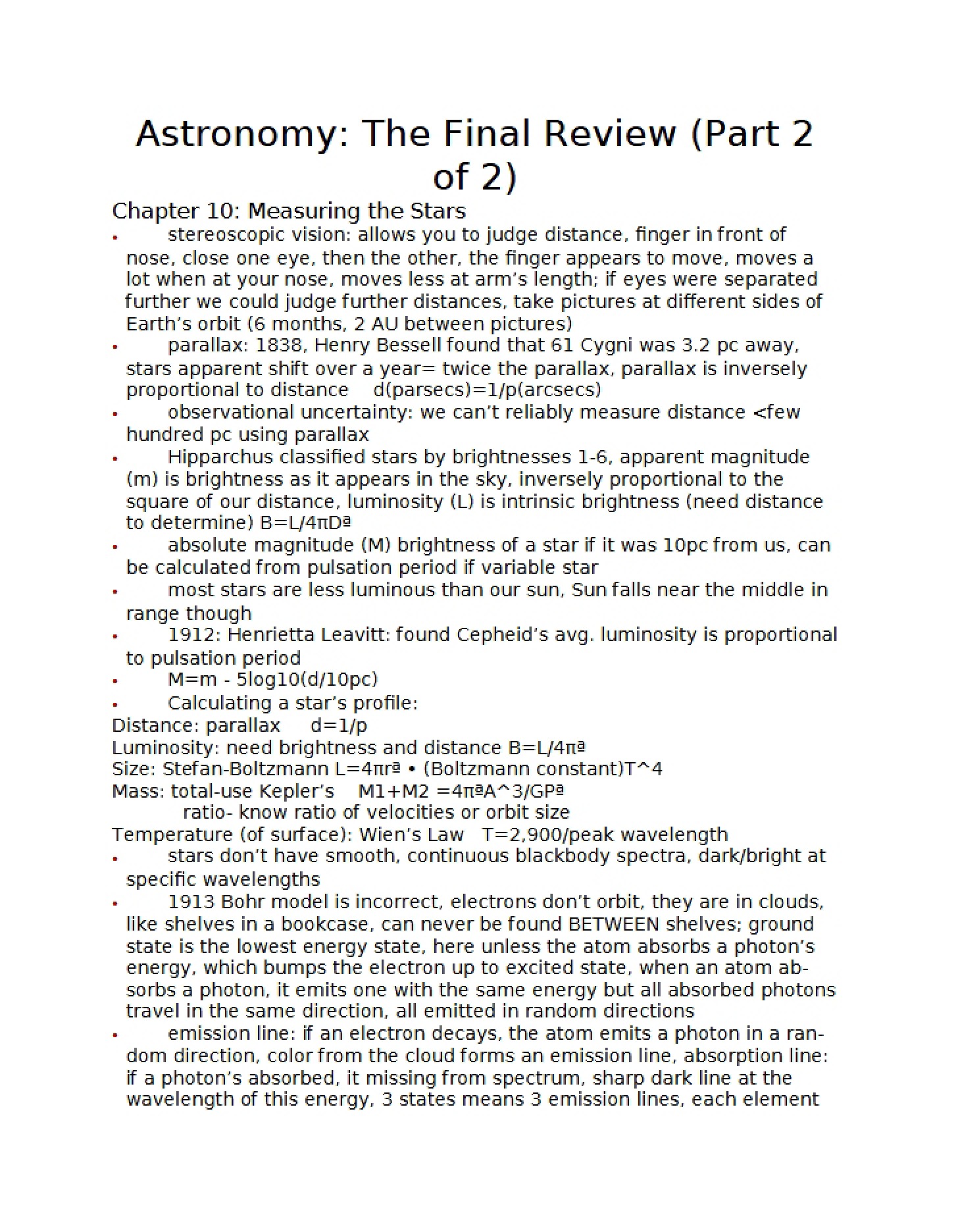 Comprehensive Synthesis for the Final Assessment