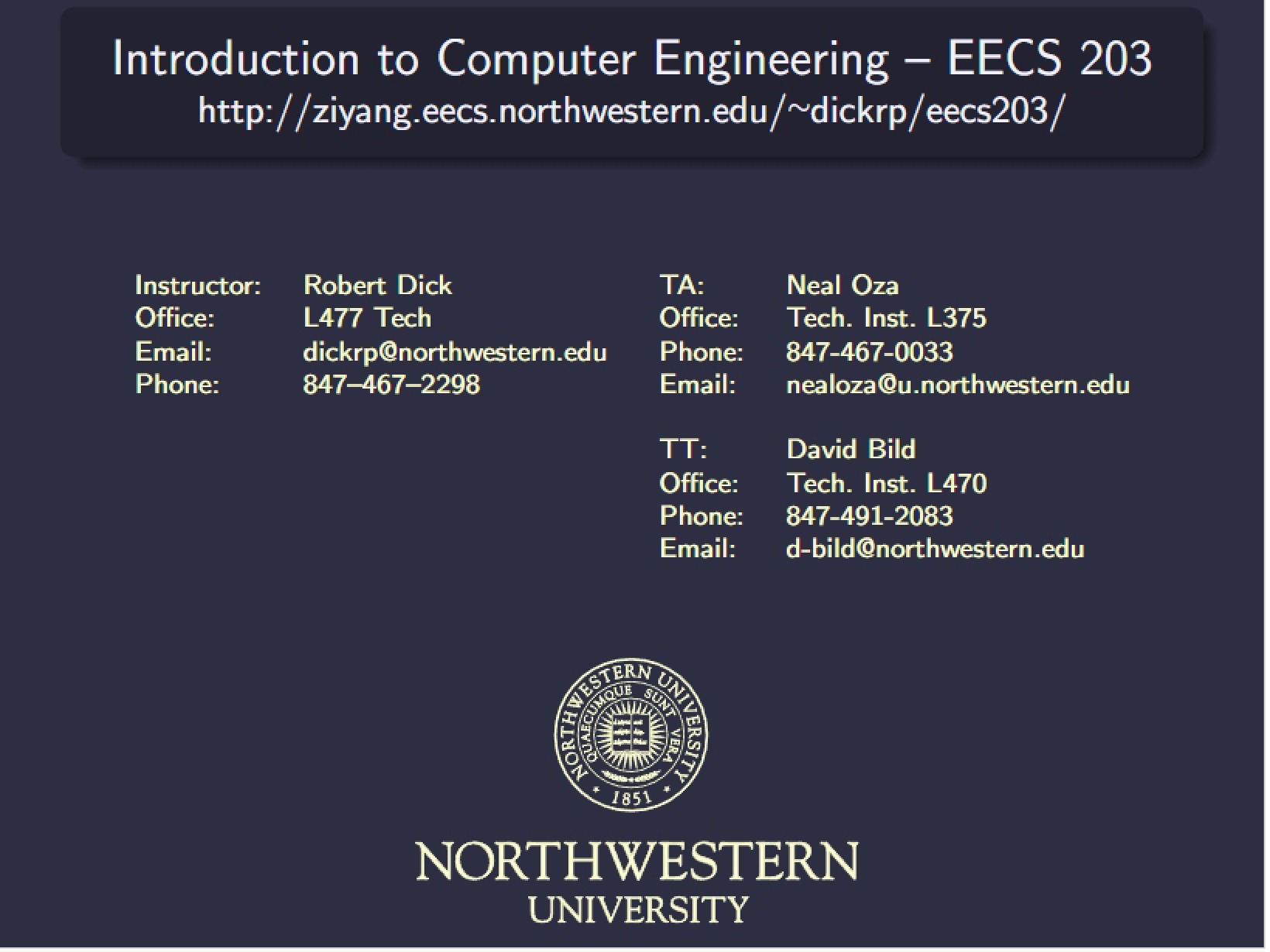 Computer Engineering Intro 5
