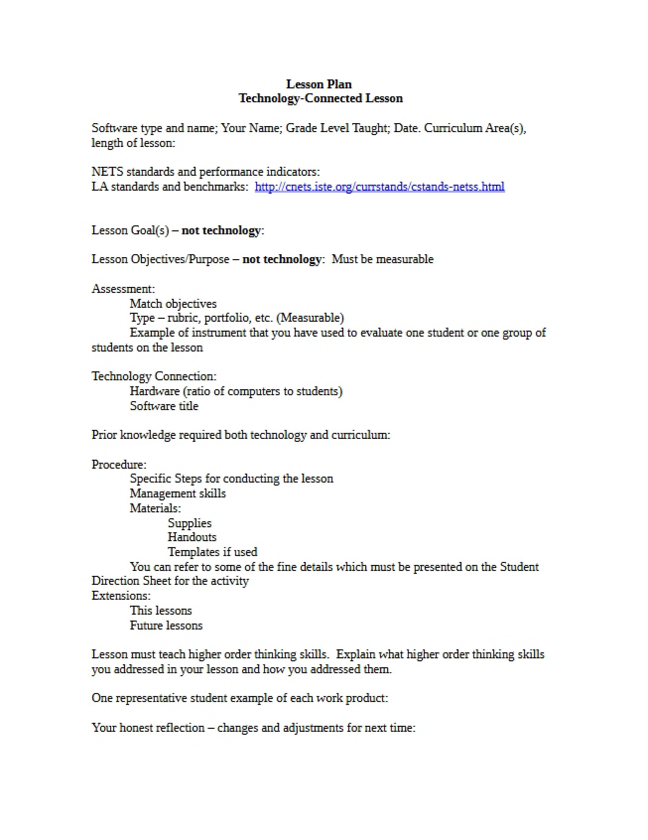 Study Notes for a Course on the Infusion of Technology into Professional Practice