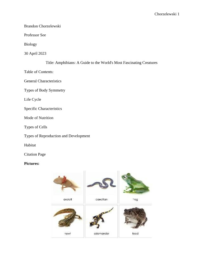 Amphibians - Characteristics, Life Cycle, and Habitat