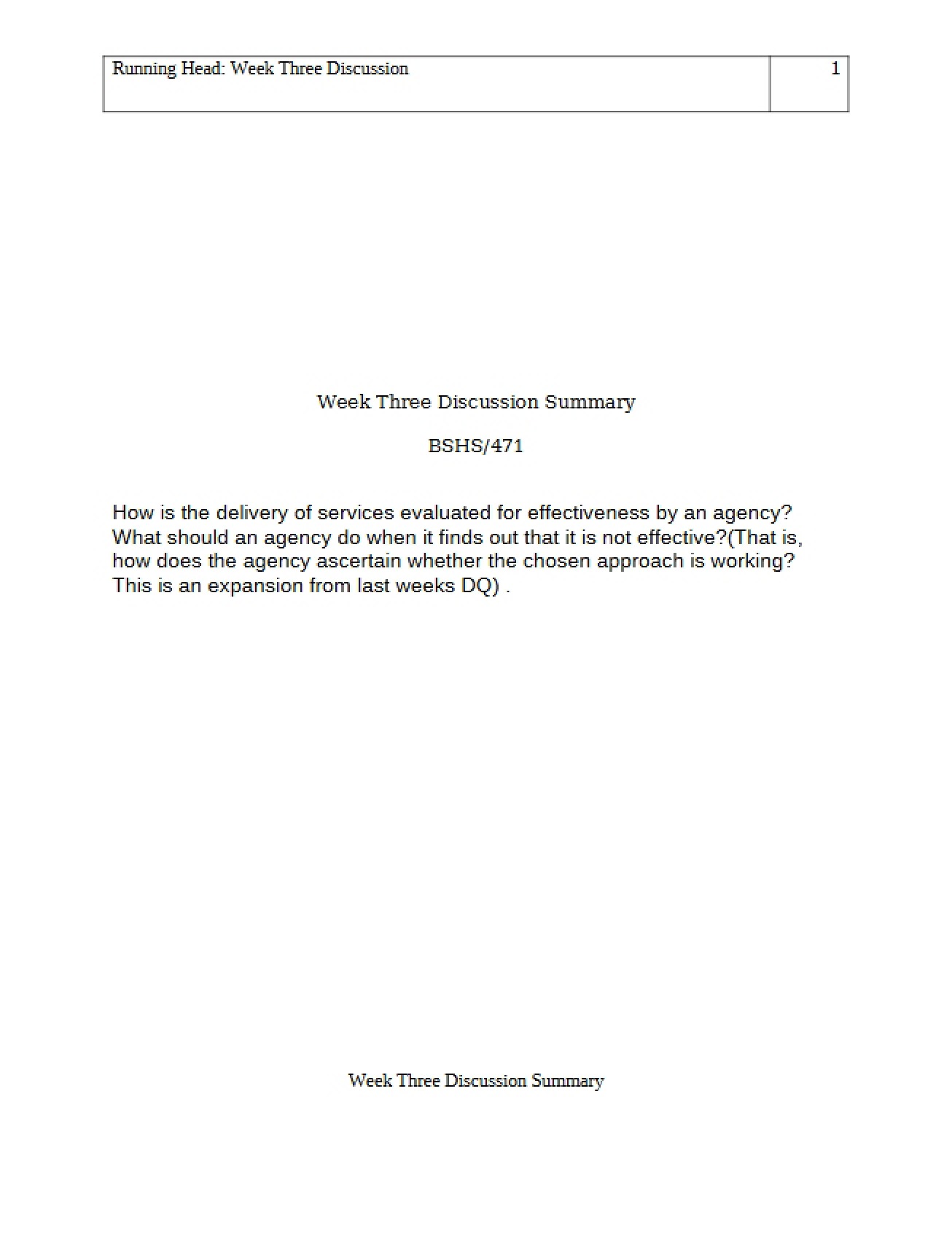 Assignment for Mental Health and Crisis Intervention Practices