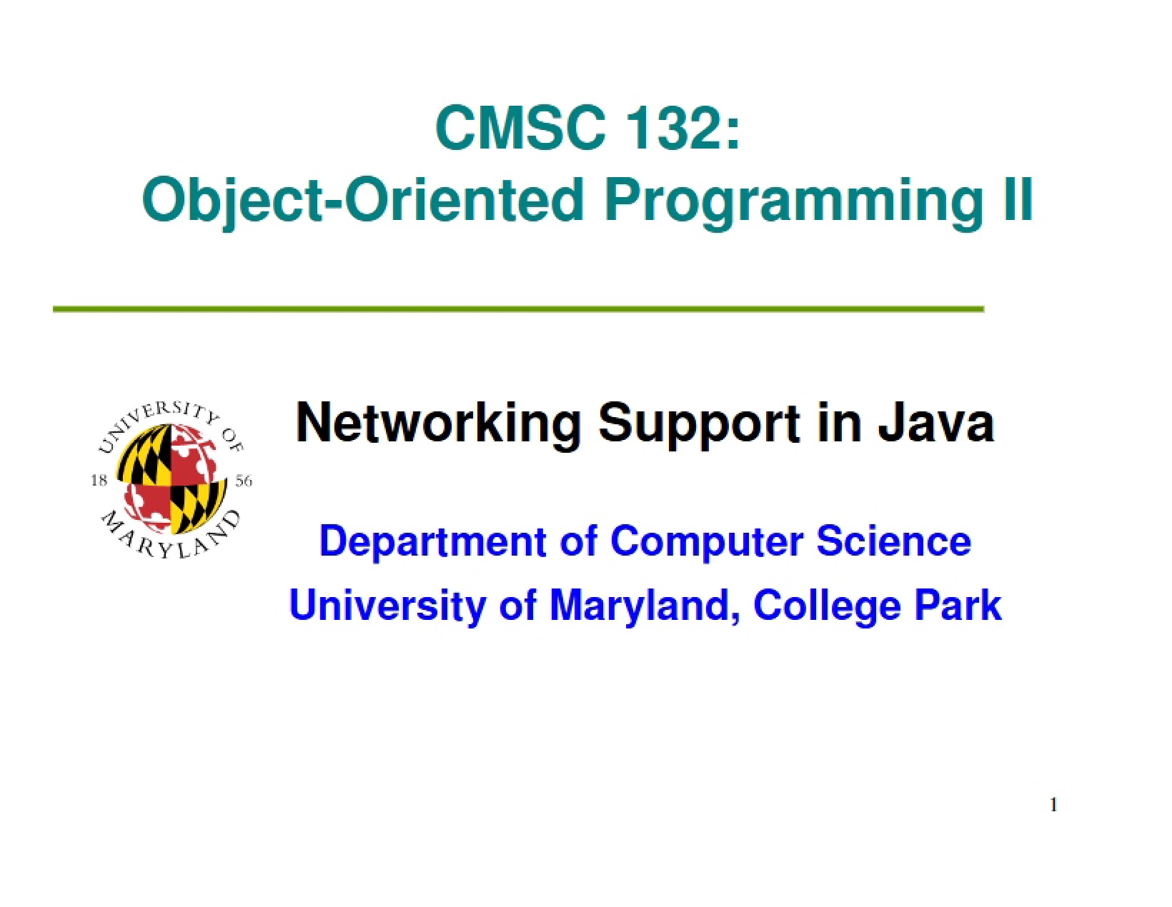 Support for Java Networking