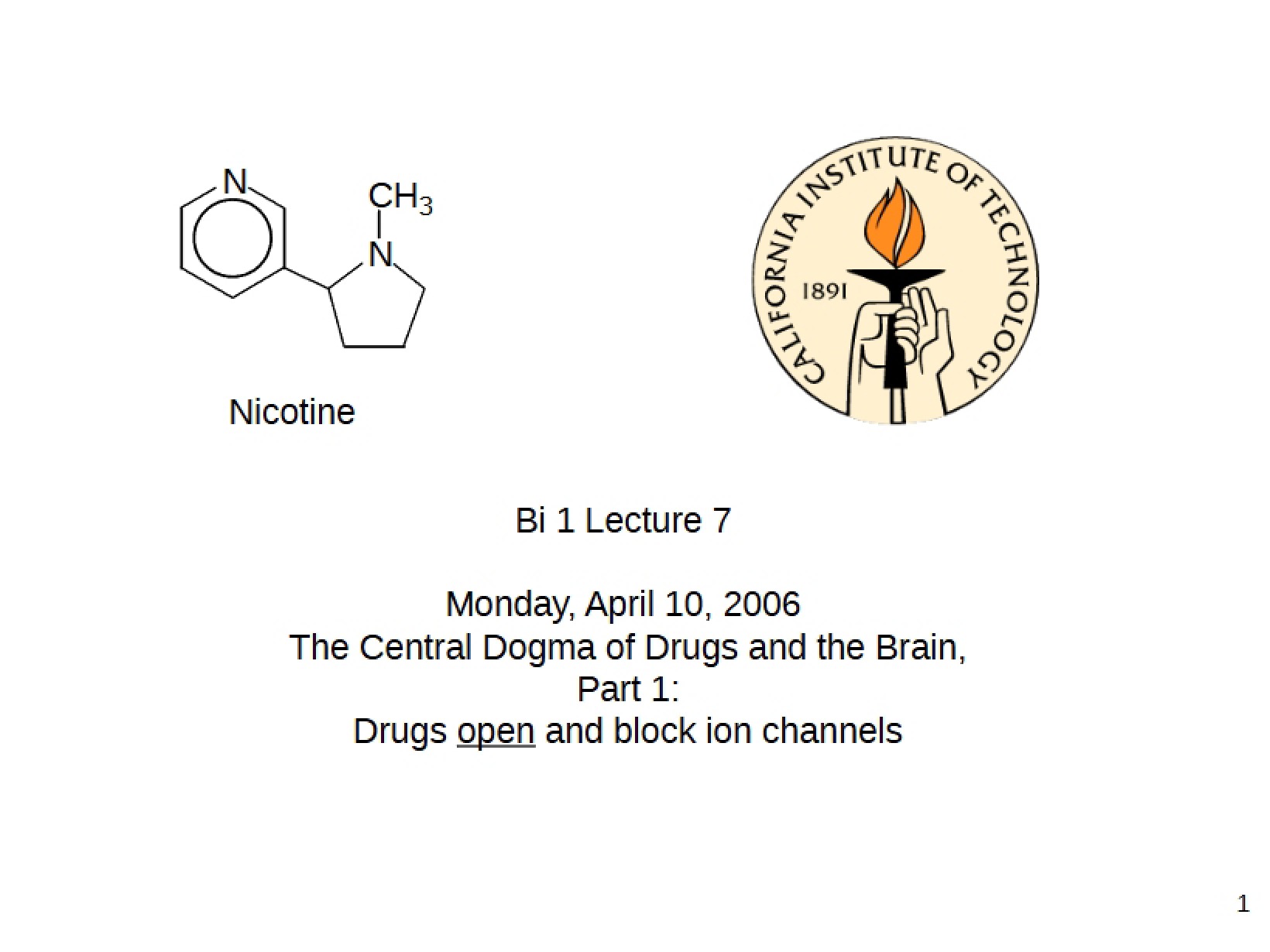 Biology 1 Class Notes