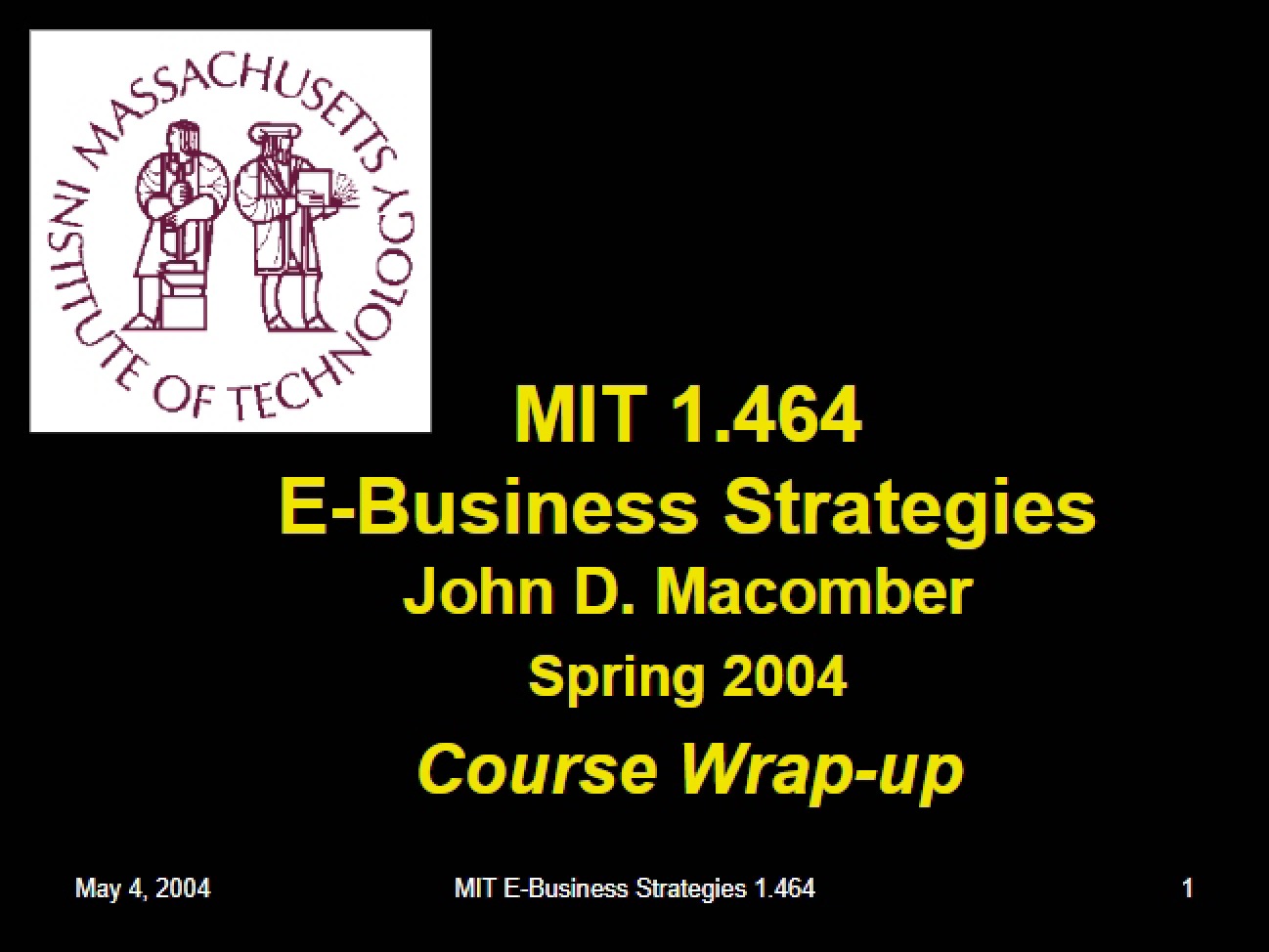 E-Business Strategic Planning