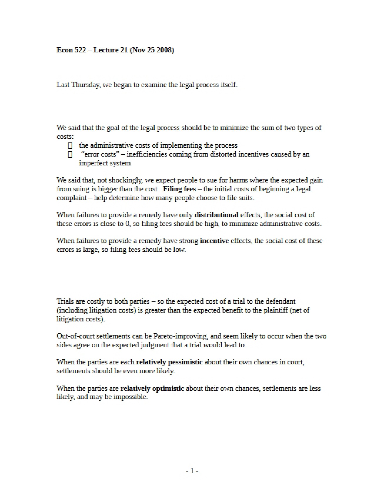 Notes for Lecture 4
