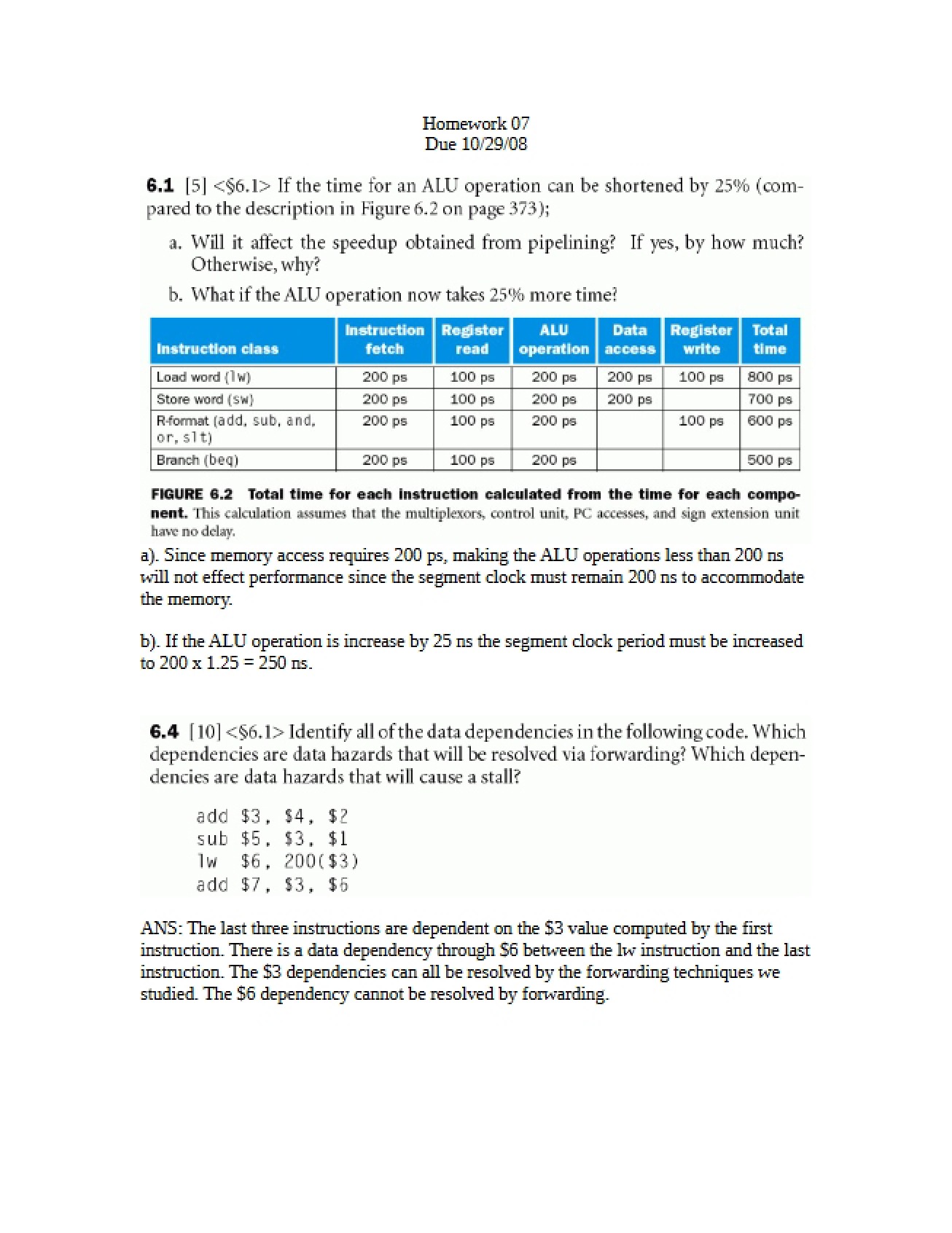 Assignment 07 Homework