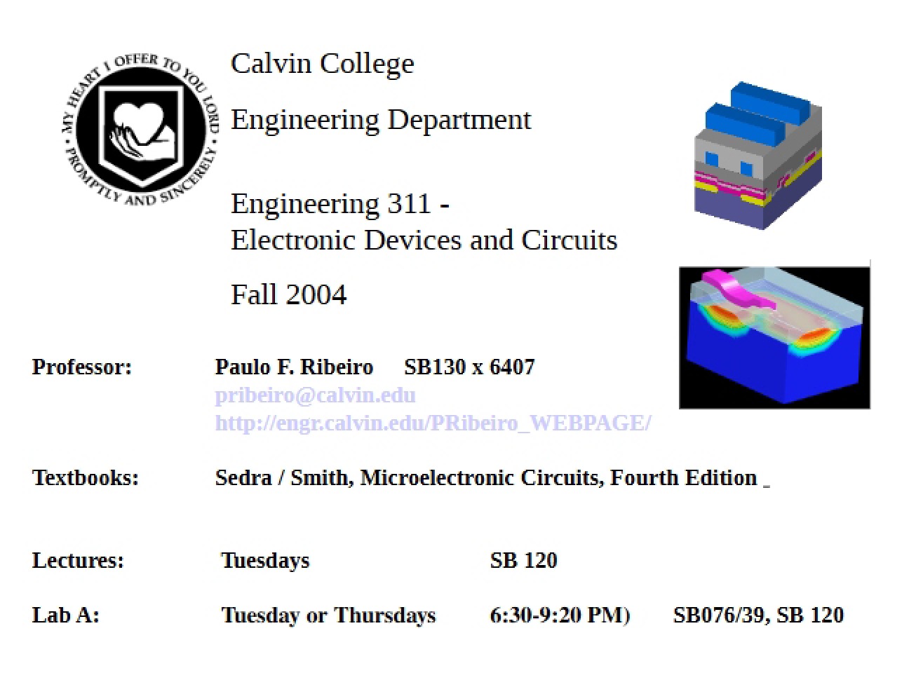 Course Syllabus I