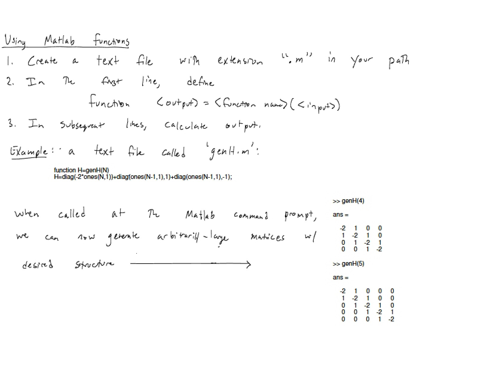 Classroom Notes