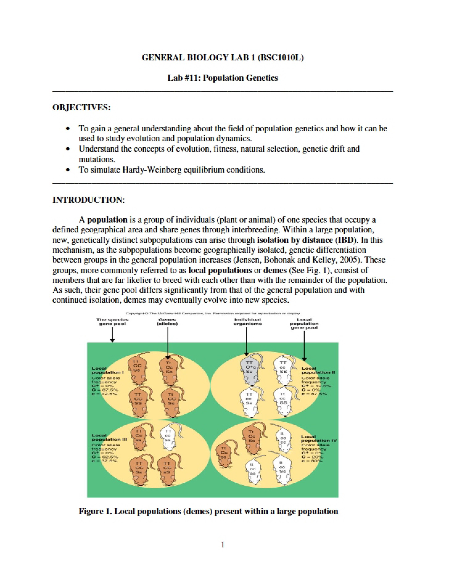 Molecules of Biological Importance (Lab 4)