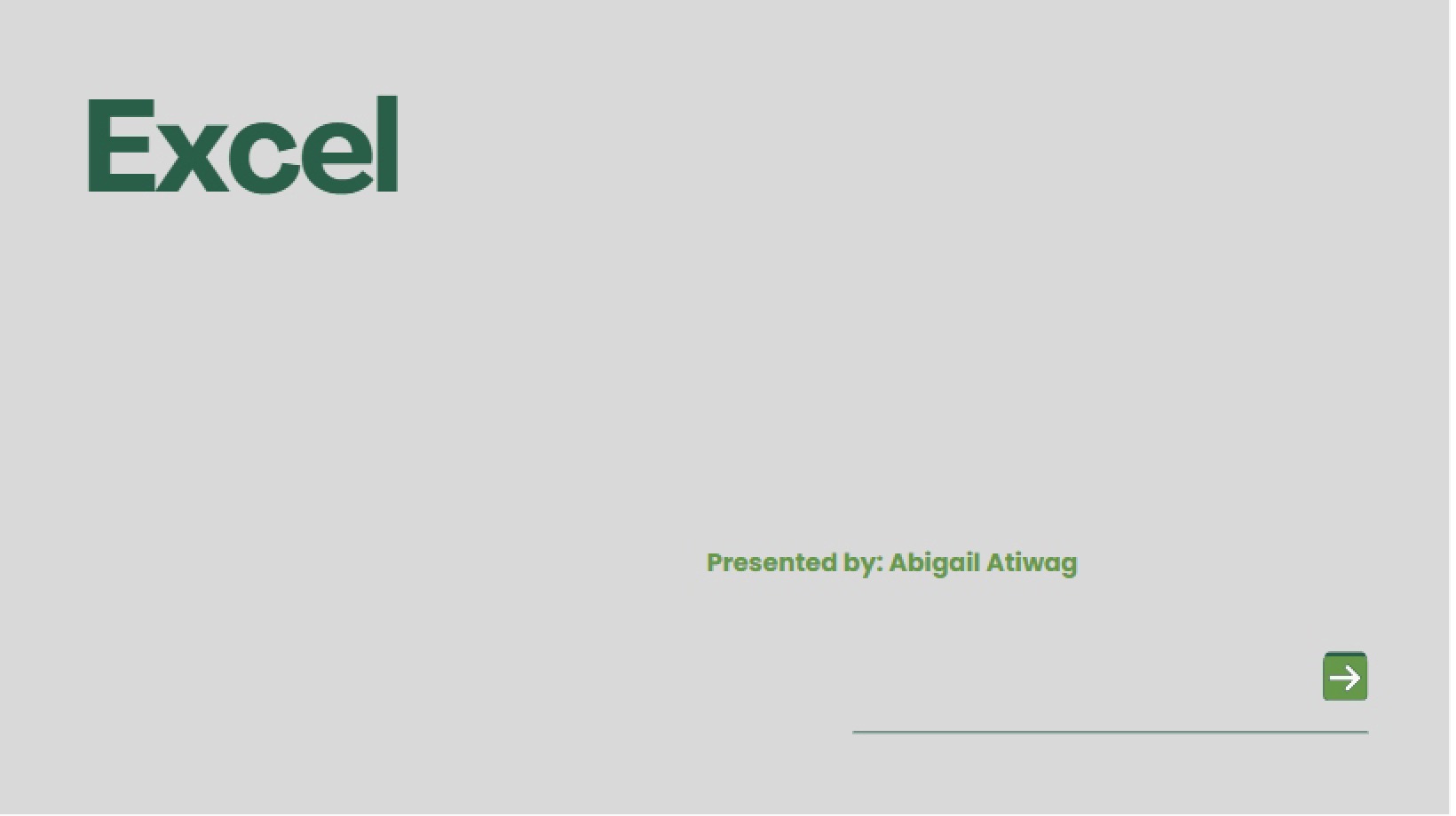 Excel Spreadsheet Mastery