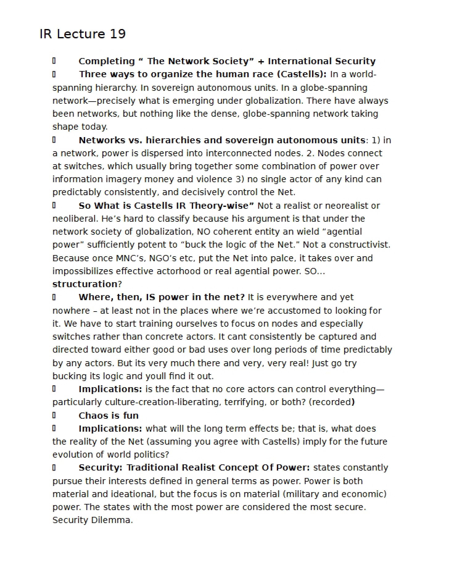 Lecture 19 Materials