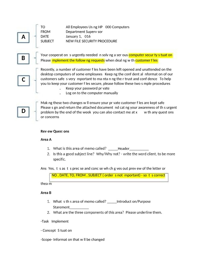 New Security Procedure for HP 5000 Computers