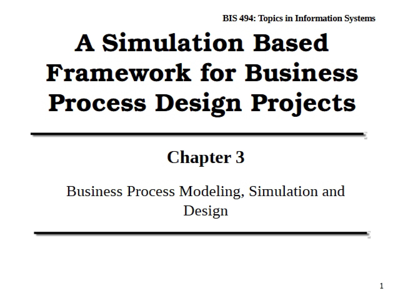Ch 3 Design, Simulation, and Process Modeling