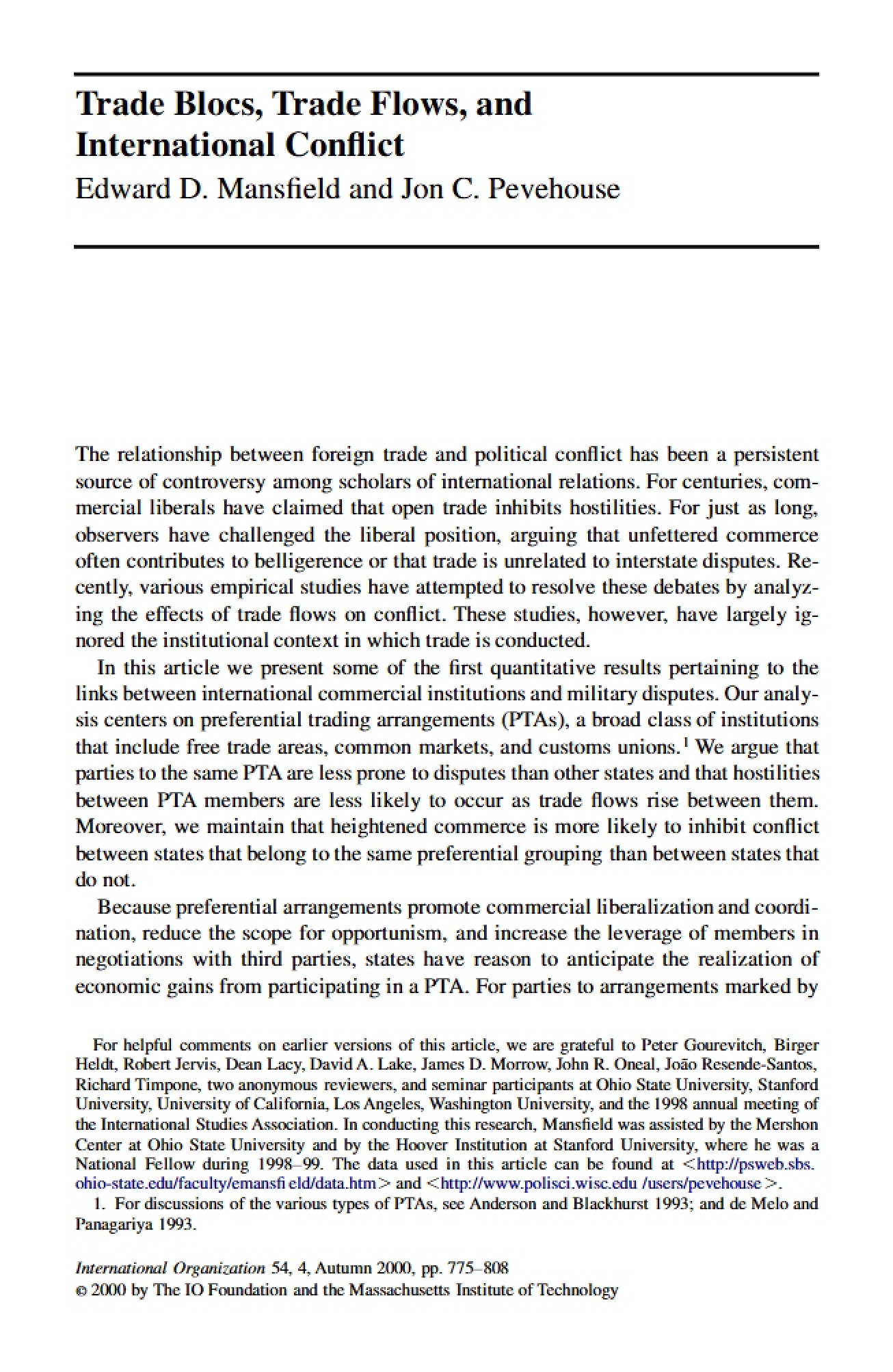 Course Notes on the Political Economy of Development