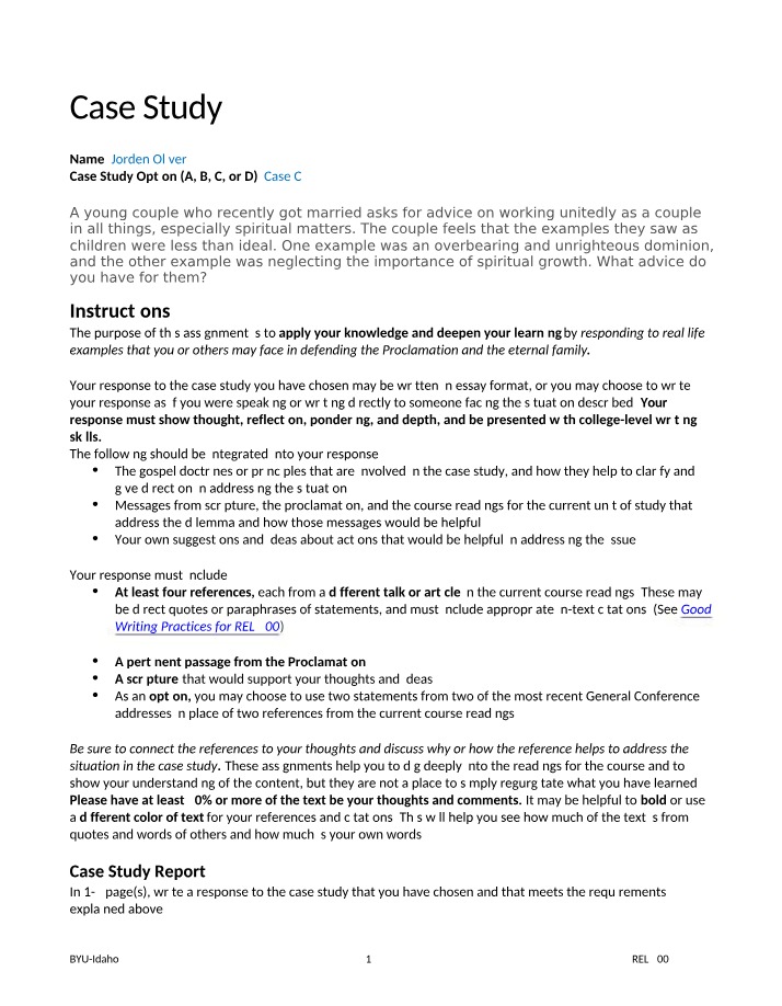 Case Study - Advice on Working Unitedly as a Couple