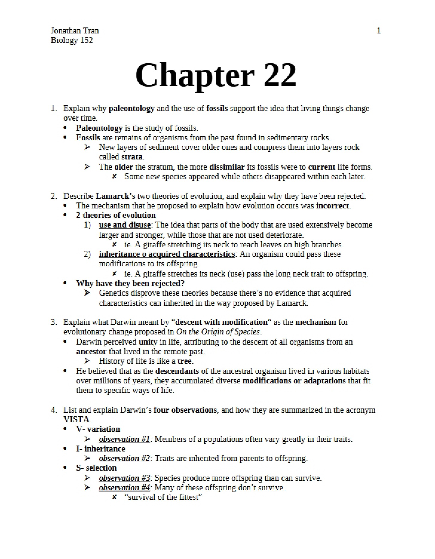 Twenty-Two Chapter