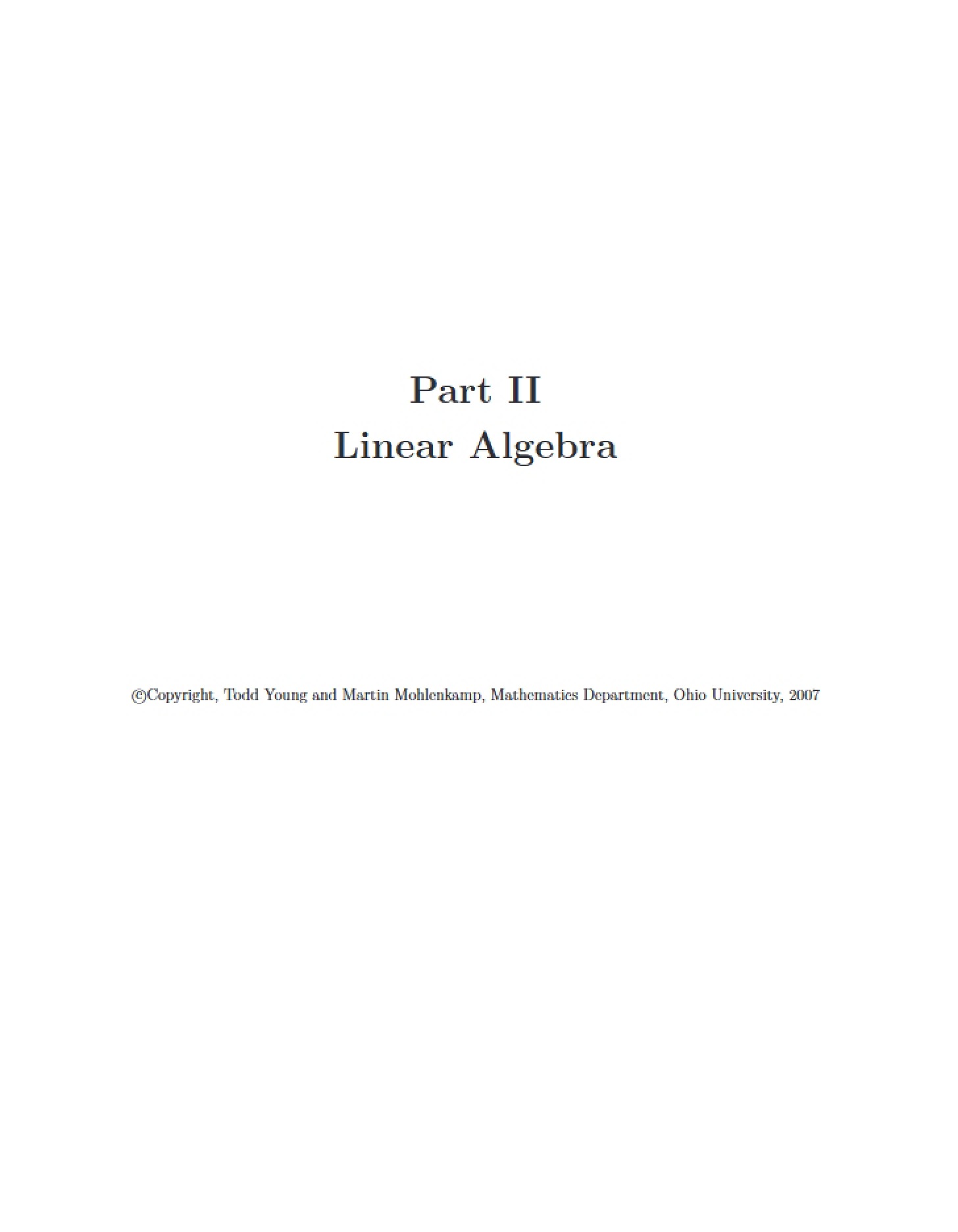 Algebra Linear