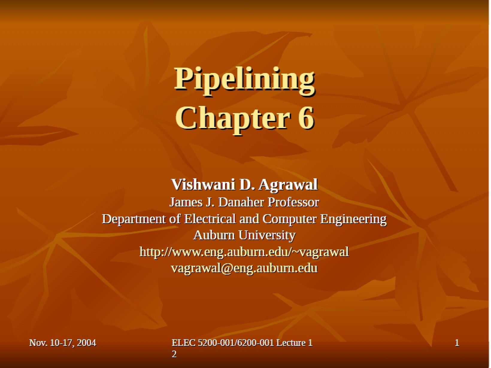 Concepts of Pipelining