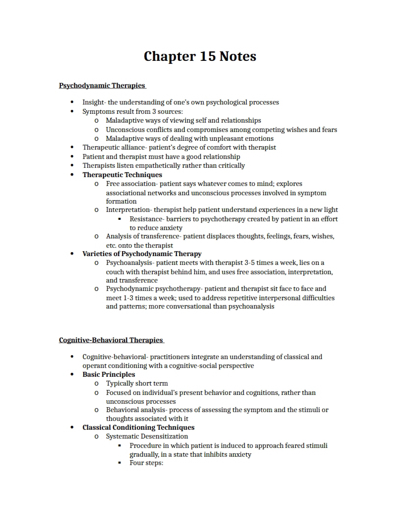Notes for Chapter Fifteen