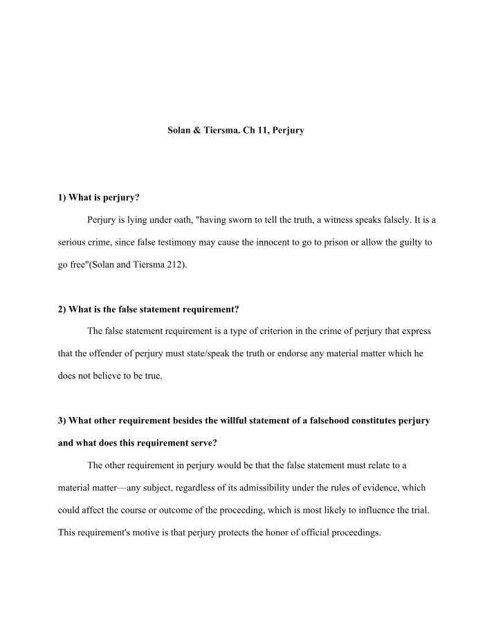 Corrections Policy Chapter 11