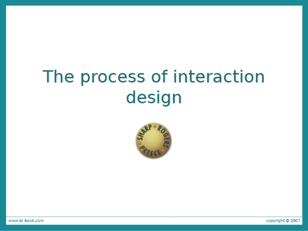 Interaction Design Process