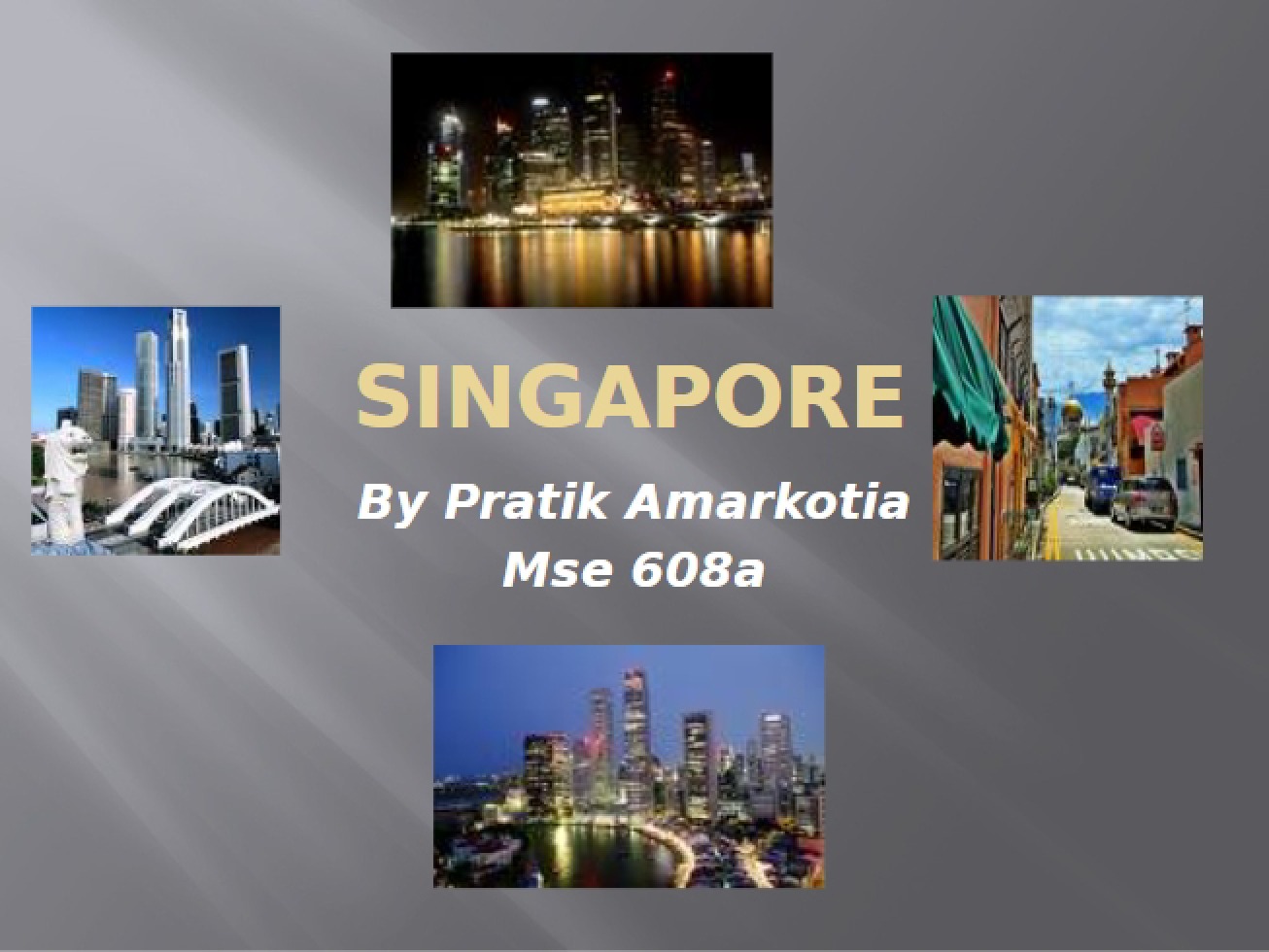 Engineering Management in Singapore