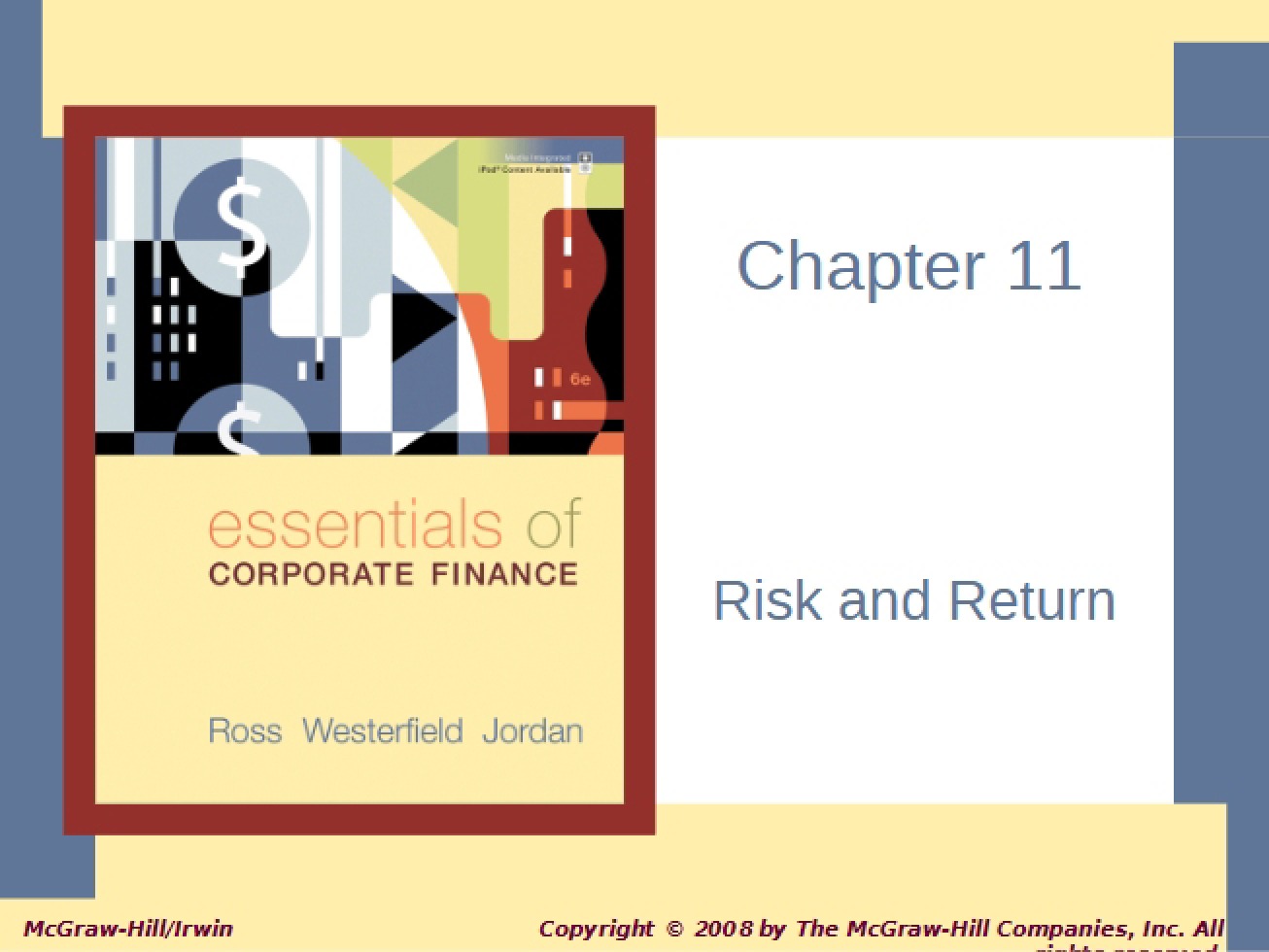 Return and Risk