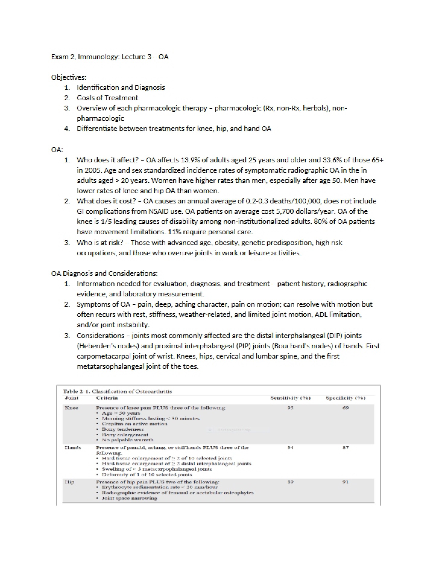 Exam II on Immunology