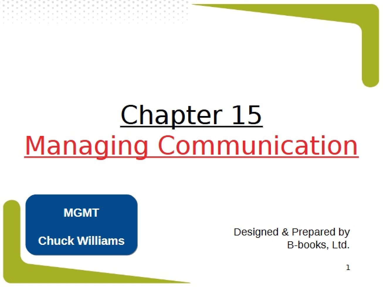 Management Lecture Notes